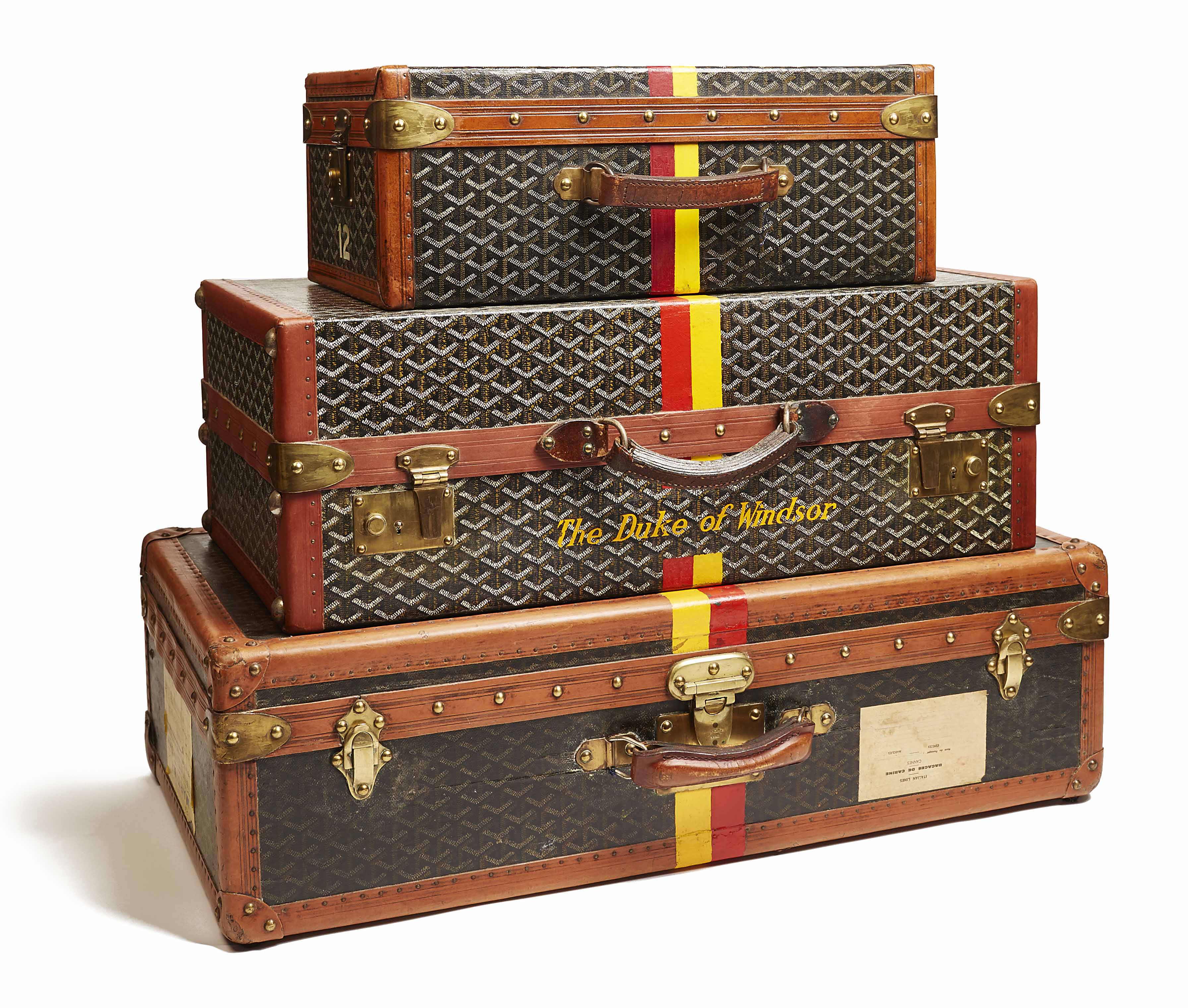 Louis Vuitton Trunk in First Class Luggage on Titanic